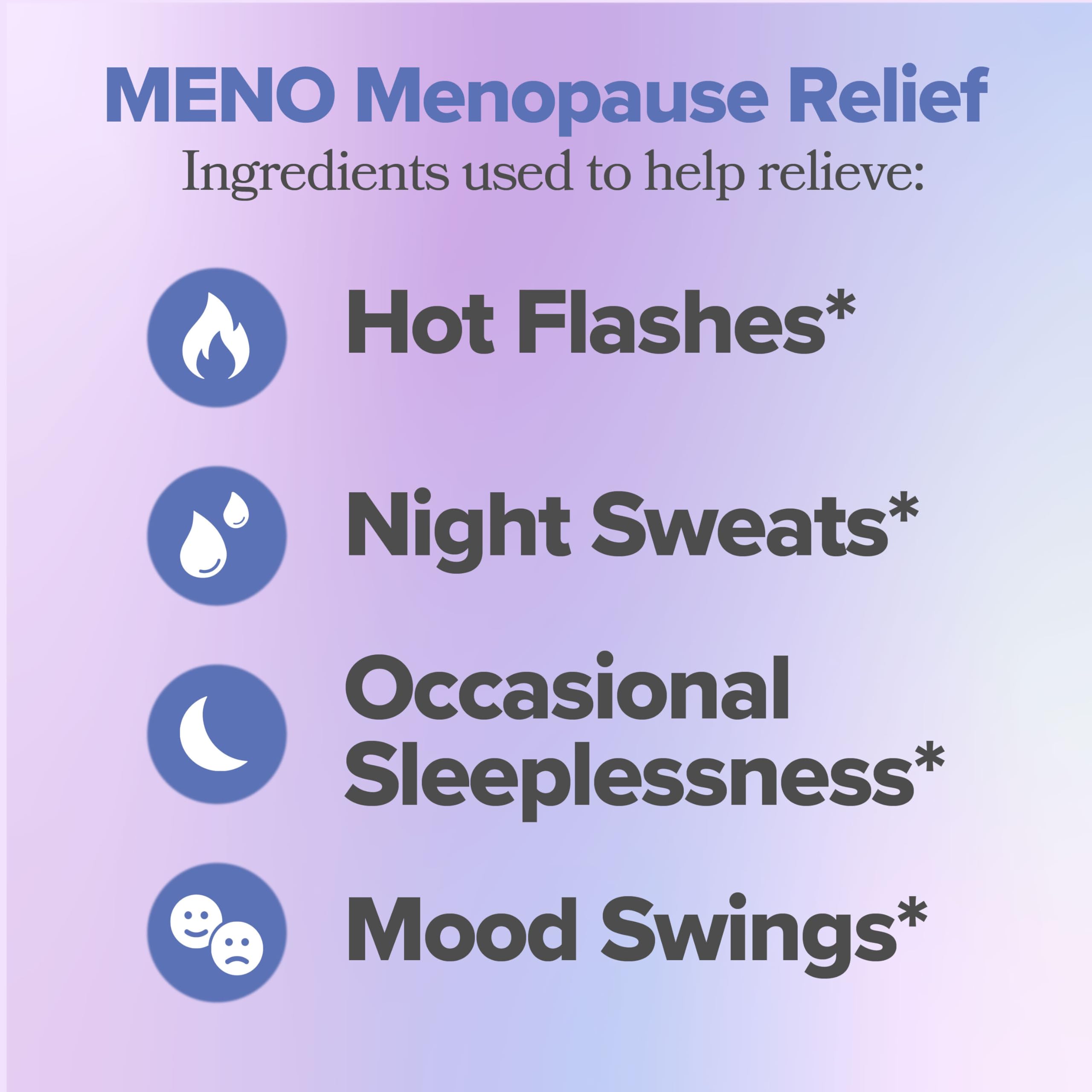 O Positiv MENO Gummies for Menopause, 30 Servings (Pack of 1) - Hormone-Free Supplements for Women with Black Cohosh & Ashwagandha KSM-66 - Helps Alleviate Hot Flashes, Night Sweats, & Mood Swings O Positiv Au supplements