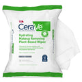 CeraVe Makeup Remover Wipes, Plant Based Face Wipes, Biodegradable in Compost, Waterless Face Wash, Travel Essentials for Women
