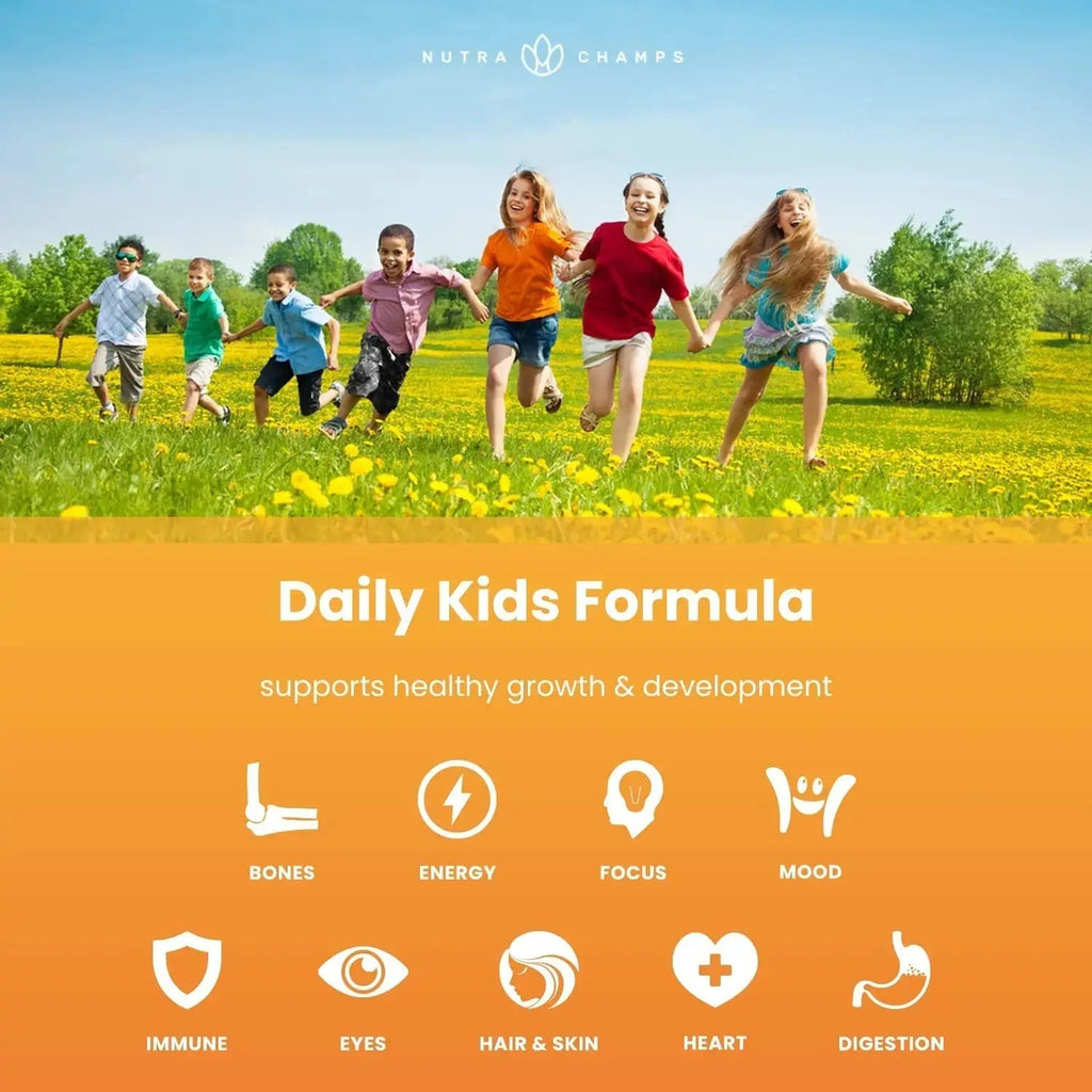 NutraChamps Kids Multivitamins & Kids Magnesium Gummies NutraChamps Au supplements