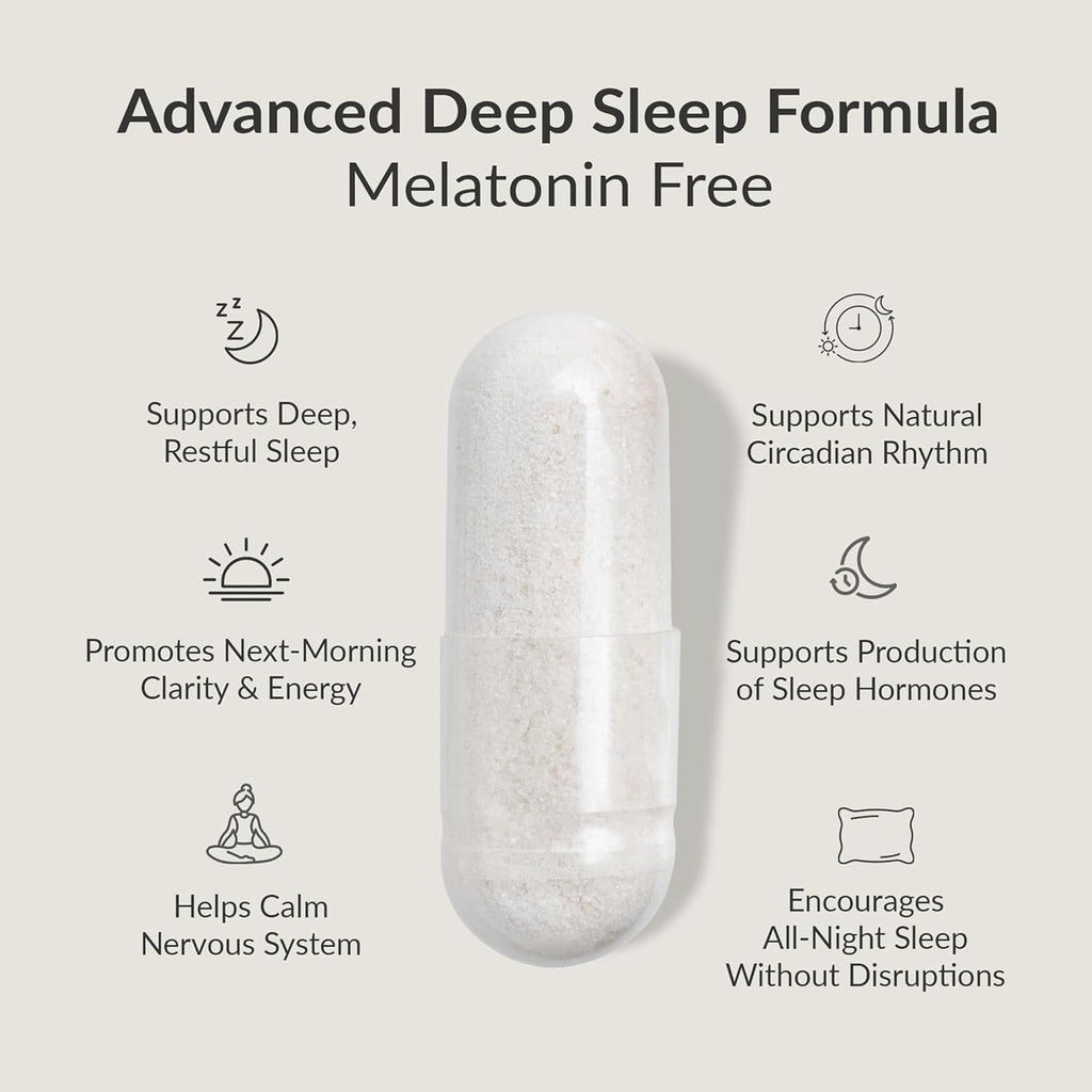 BIOptimizers Sleep Breakthrough Capsules - Natural Support Supplement | Calming Relief Aid for Adults