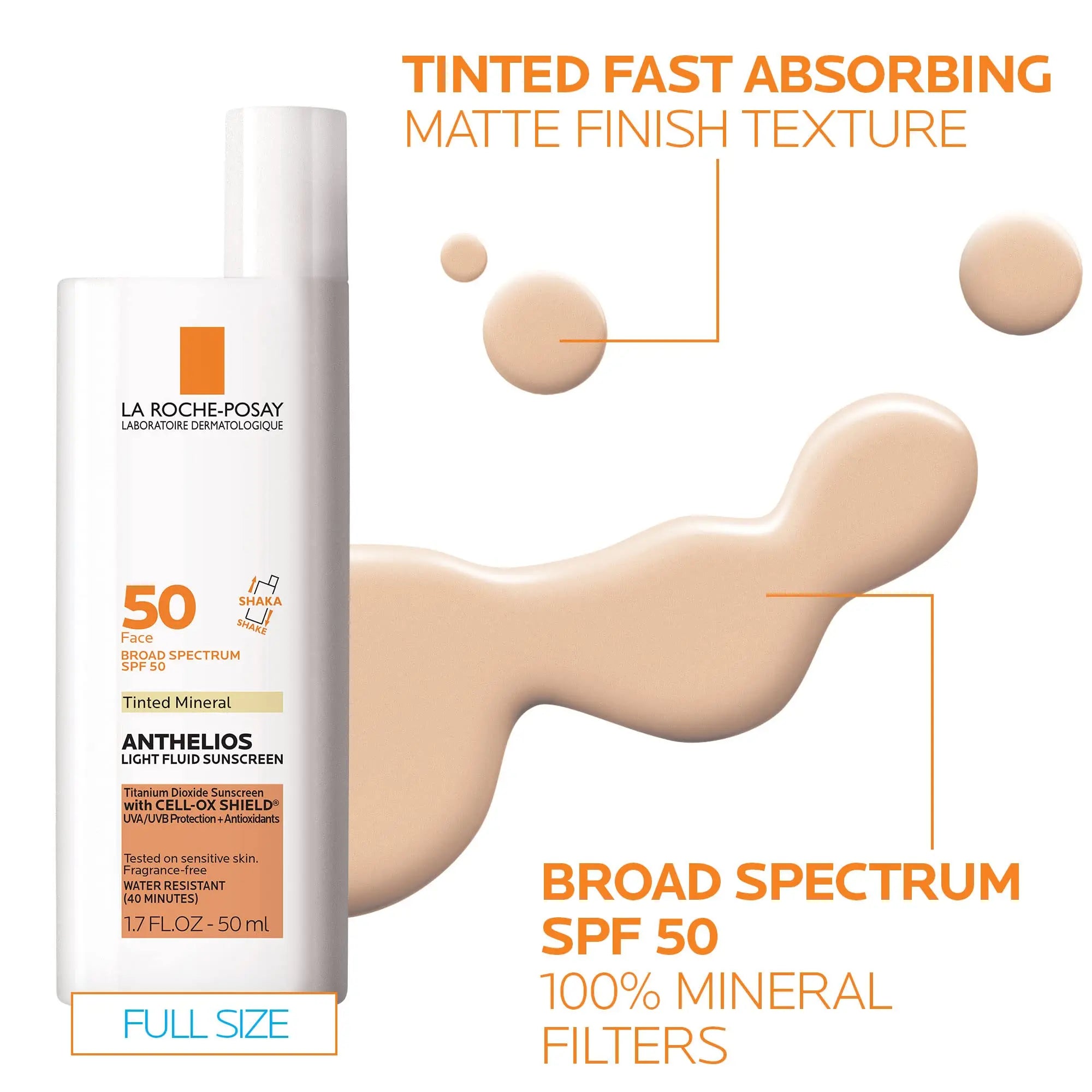 La Roche-Posay Anthelios Tinted SPF 50 Sunscreen & Toleriane Gentle La Roche-Posay Au supplements