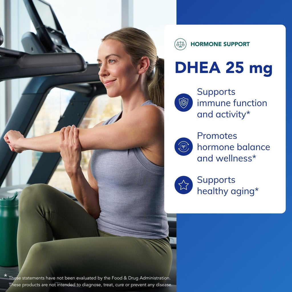 Pure Encapsulations DHEA 25 mg - Supplement for Immune Support, Hormone Balance, Metabolism Support, and Energy Levels* - with Micronized DHEA - 60 Capsules Pure Encapsulations Au supplements