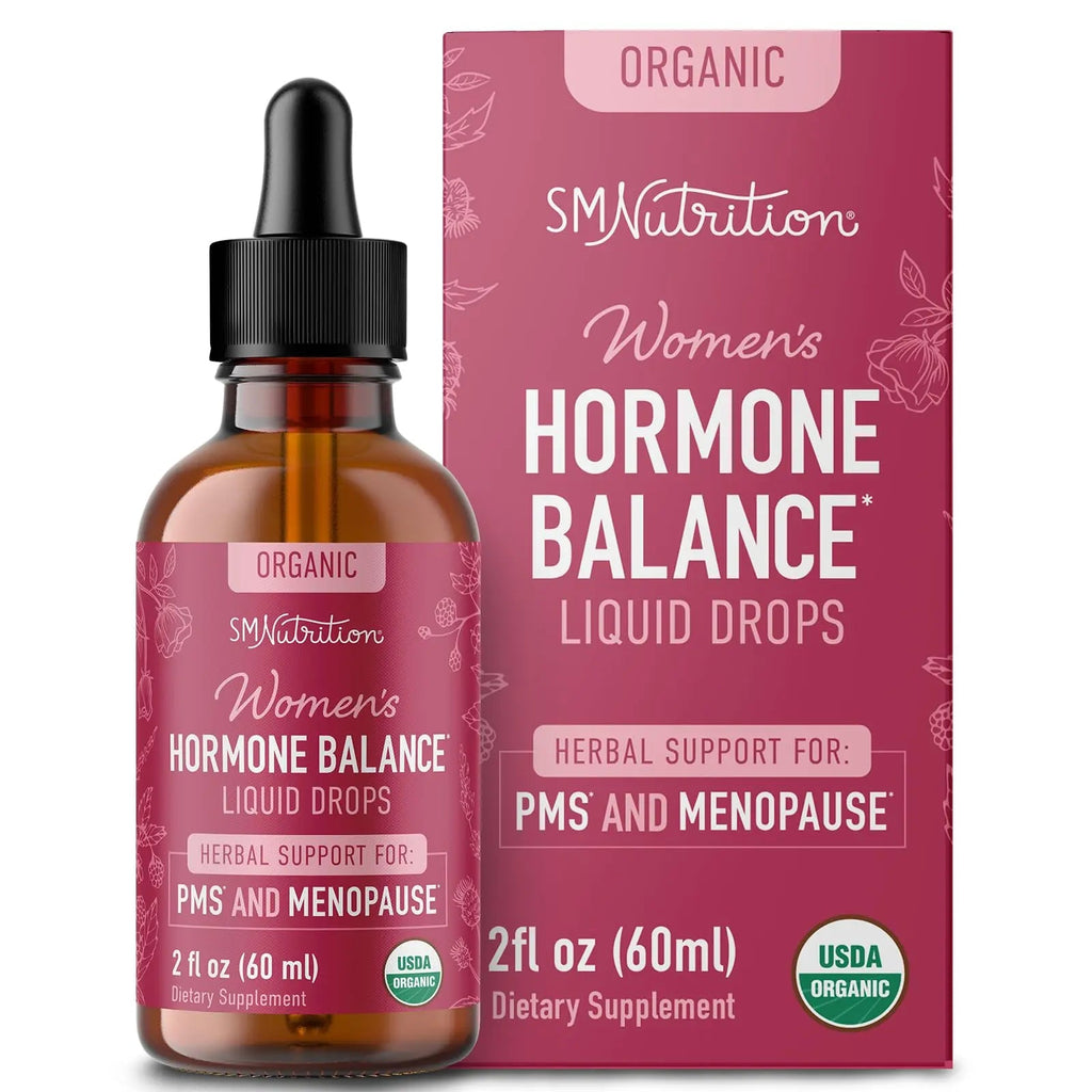 Hormone Balance Liquid Drops | With Stinging Nettle, Black Cohosh, Red Raspberry Leaf SMNutrition Au supplements
