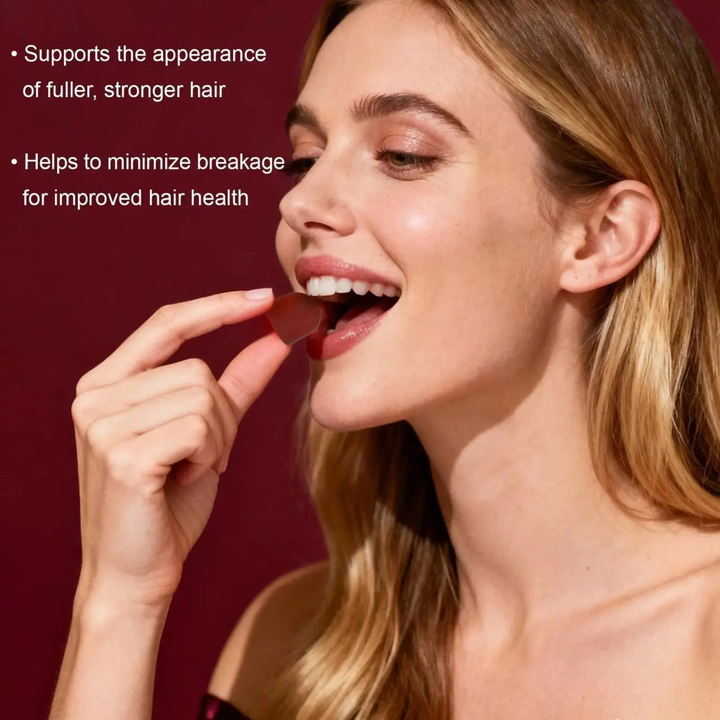 GENGGUI Hair Growth Gummies for Women - Hair Vitamins with Biotin & Silica for Faster Growth - Hair Growth Accelerator Supplement GENGGUI Au supplements