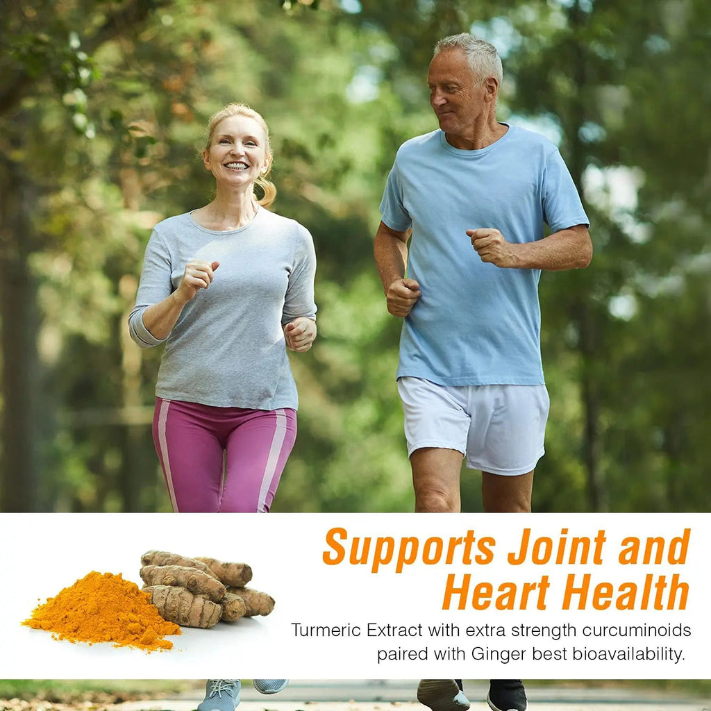 Turmeric Ginger Gummies - Vegan Turmeric Curcumin Gummy with 95% Curcuminoids Nature's Nutrition Au supplements