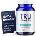 TRU NIAGEN Patented NAD Supplement for Brain Function, Anti Aging & Cell Regeneration, Niagen, 60 300mg Servings | Supports Cellular Energy, Muscle | Nicotinamide Riboside (NR) Take 2 Daily | 1 Bottle TRU NIAGEN Au supplements