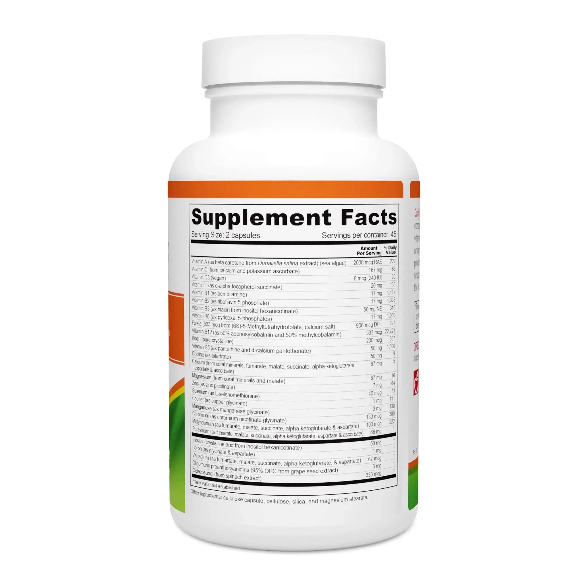 Wellness Resources Daily Energy Multiple Vitamin - 90 Capsules - Methylated Daily MTHFR Multivitamin Without Iron Wellness Resources Au supplements