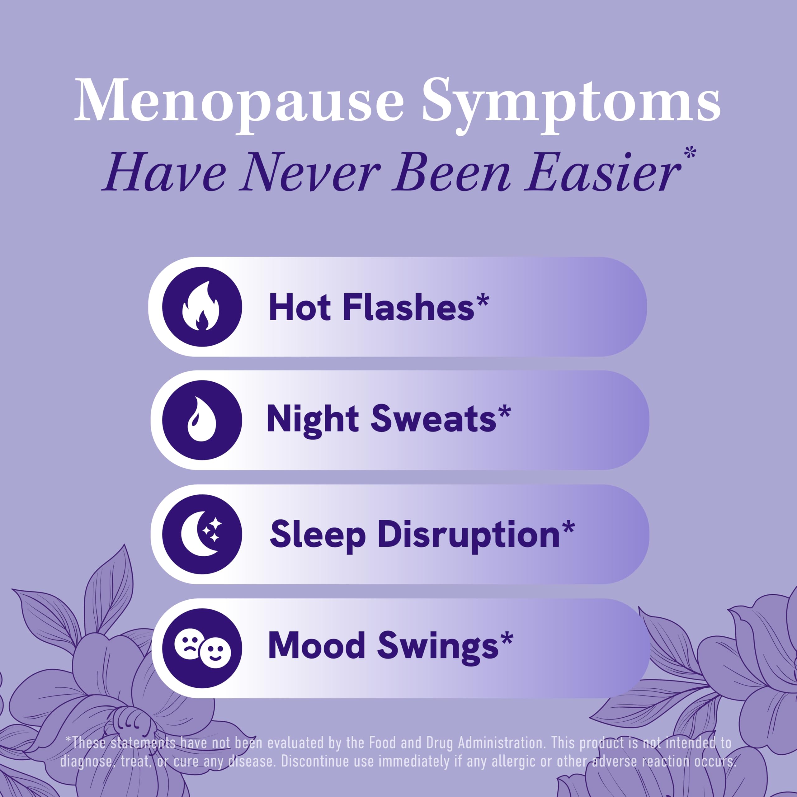 Menopause Supplements for Women Hot Flashes & Night Sweats | Hormone Balance, Menopause Relief for Women & Perimenopause Support | With Black Cohosh, DIM & Red Clover | 60 Ct (2 Month Supply) SMNutrition Au supplements