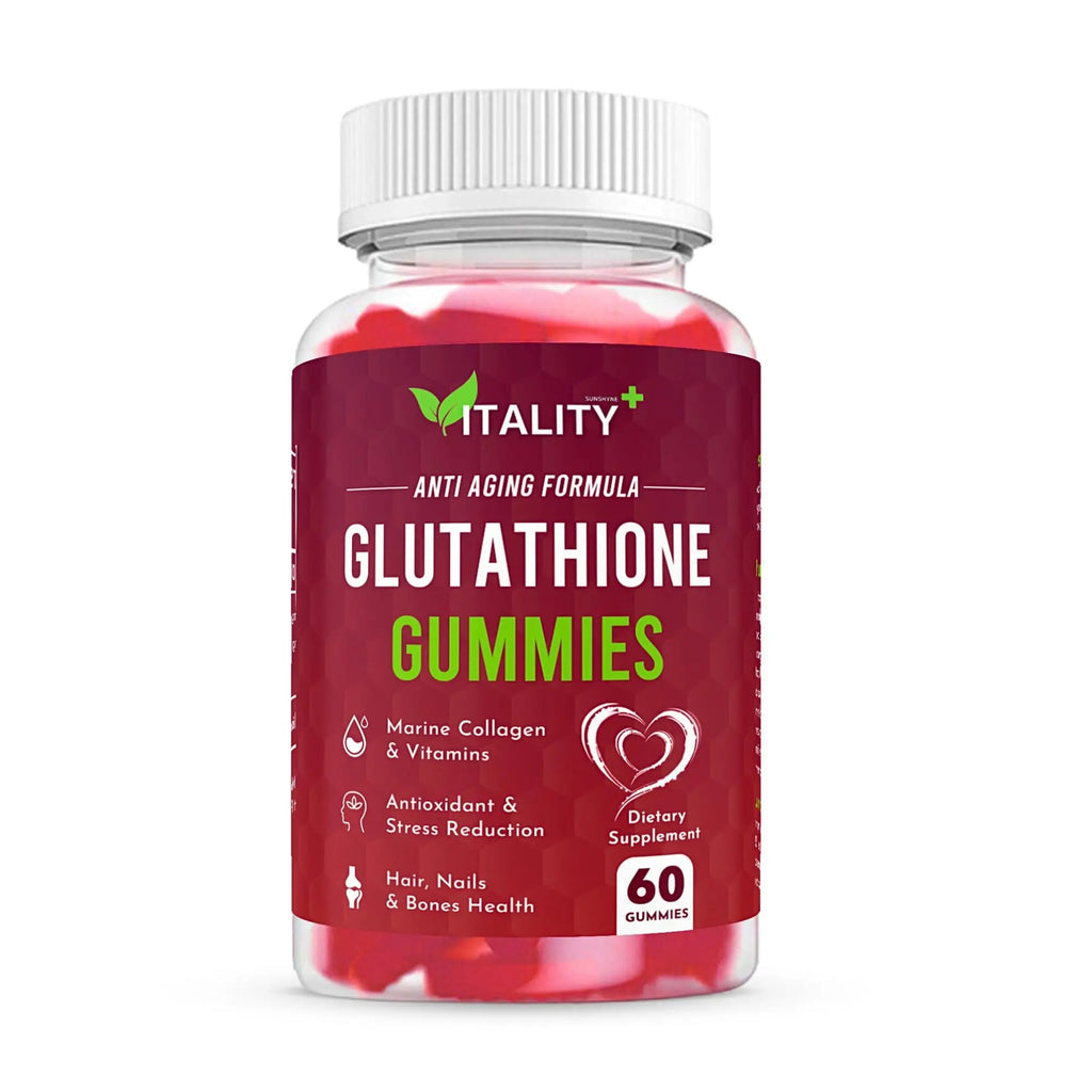 2 Pack Glutathione Gummies | with Marine Collagen | 1050mg per Serving | Antioxidant Support Sunshyne Au supplements