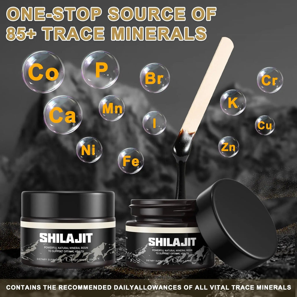 Shilajit Pure Himalayan Organic Shilajit Resin - Gold Grade 100% Shilajit Supplement Scarremover Au supplements