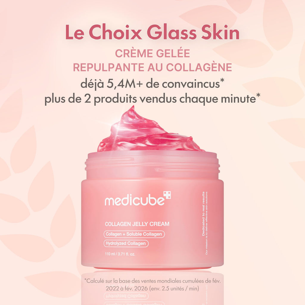 medicube Jelly Cream with Collagen, Niacinamide | Freeze-Dried Hydrolyzed Collagen