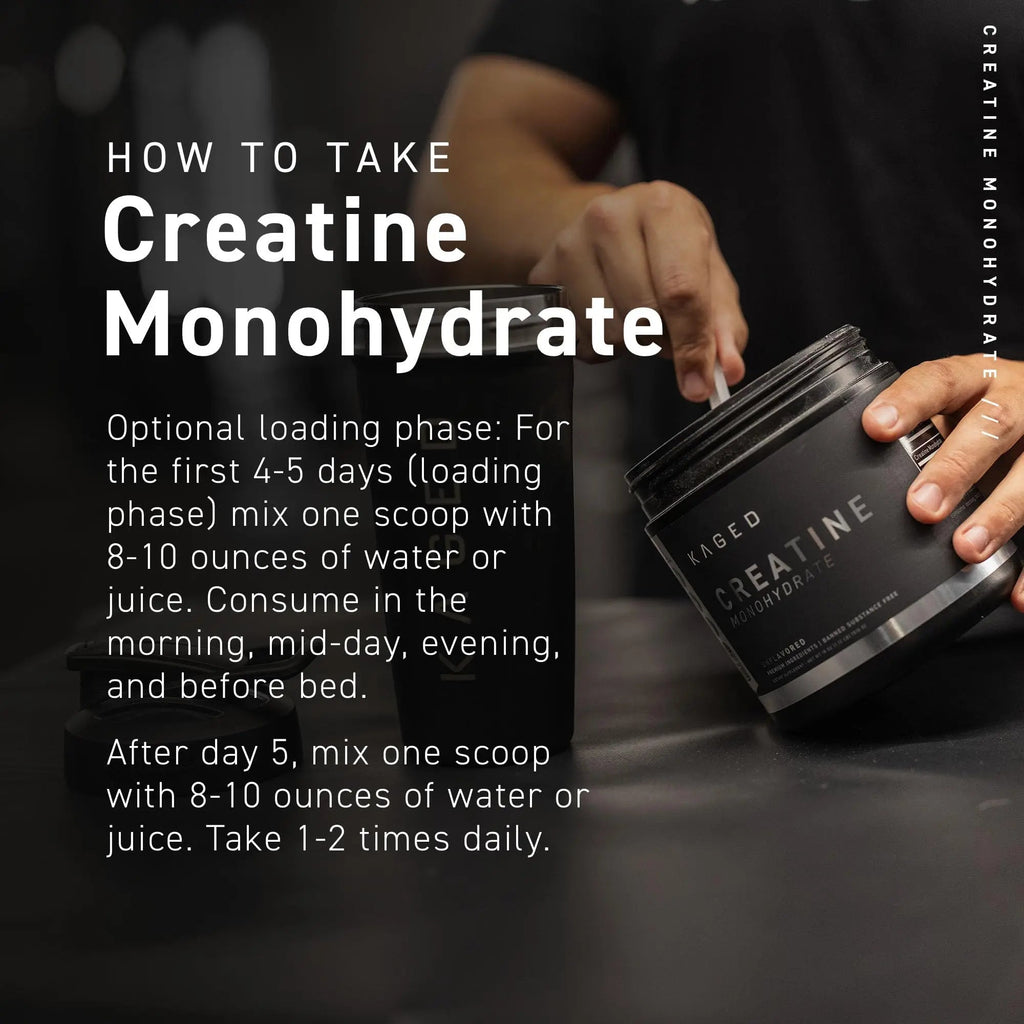 Kaged Pre Sport & Creatine Monohydrate Bundle | Mango Lime Pre + Unflavored Creatine Kaged Au supplements