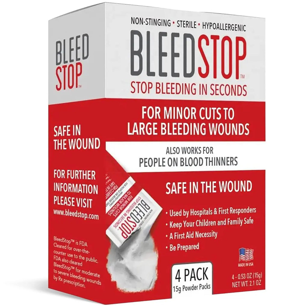 BleedStop™ First Aid Powder for Blood Clotting, Trauma Kit, Blood Thinner BleedStop Au supplements