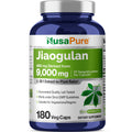 NusaPure Jiaogulan 20:1 Extract, 450 mg Equivalent to 9,000mg 180 Veggie Capsules (Vegetarian, Non-GMO, Vegan) Gynostemma Pentaphyllum NusaPure Au supplements