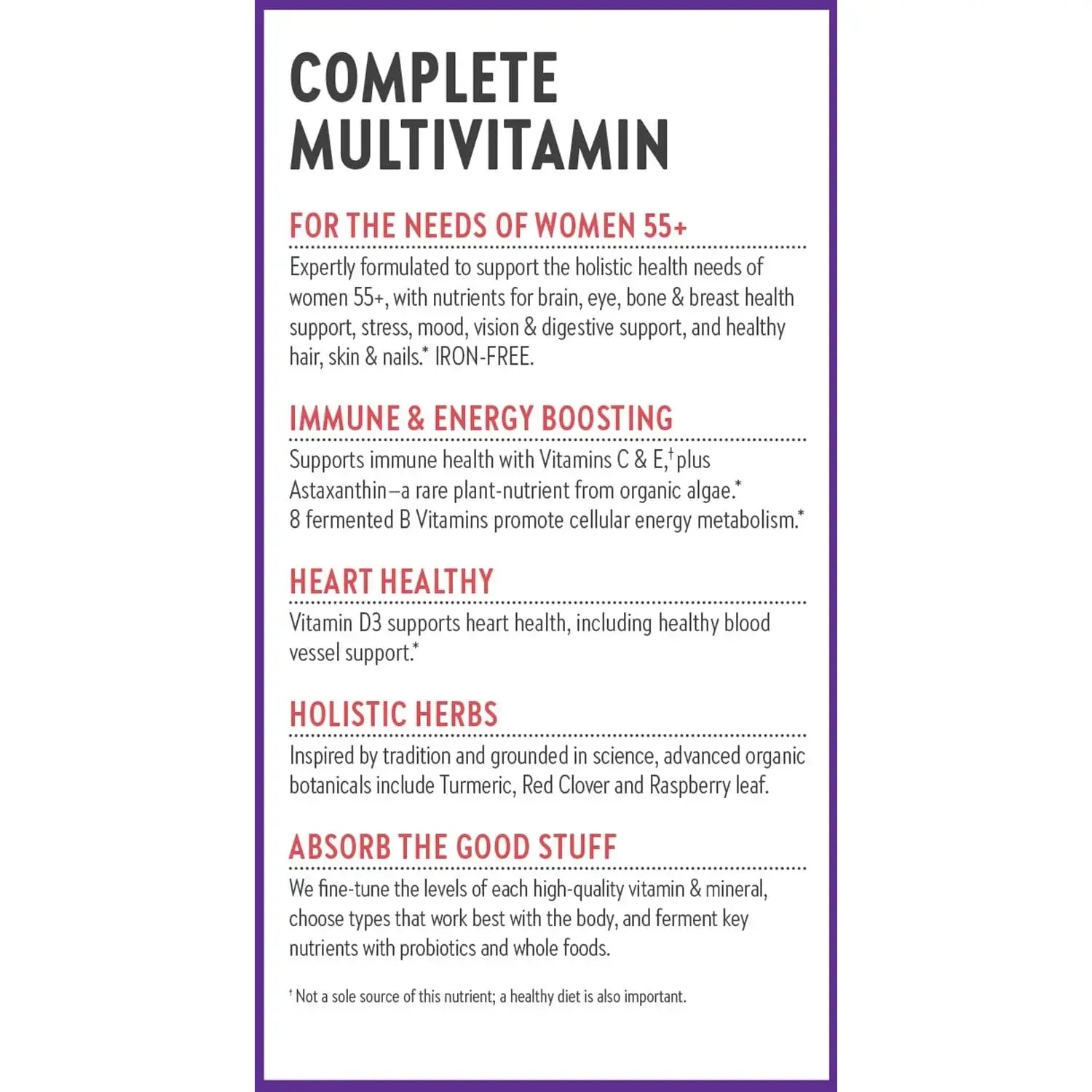 New Chapter Women’s Multivitamin 55+, Astaxanthin, B6, B12, D3, Vitamin C & Zinc, Immune, Heart, Cellular Energy New Chapter Au supplements