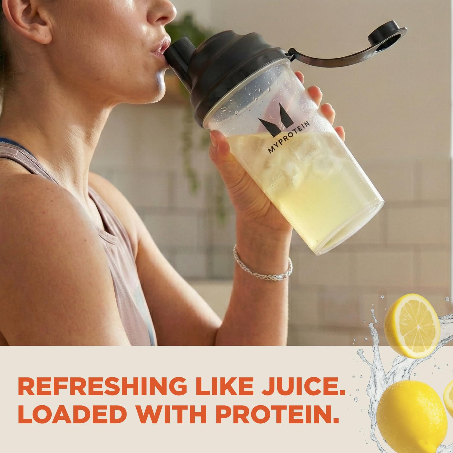 Myprotein Clear Whey Isolate Protein Powder, 35 Servings (1.9lbs) Lemonade, 20g Protein per Serving, Naturally Flavored Drink Mix, Daily Protein Intake for Superior Performance