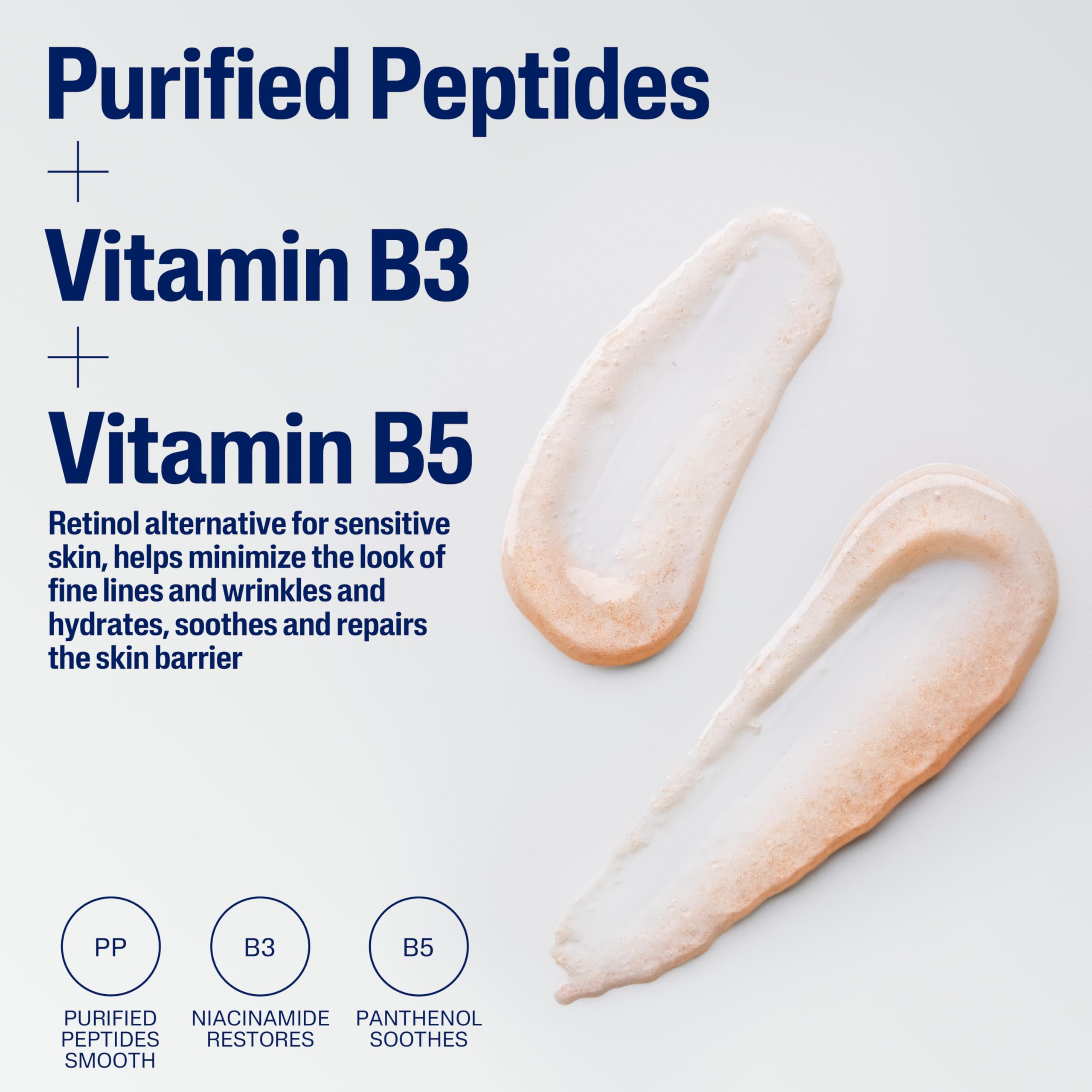 Cetaphil Healthy Renew Anti Aging Face Serum 1 Oz, Retinol Alternative Serum for Face with Niacinamide & Peptides