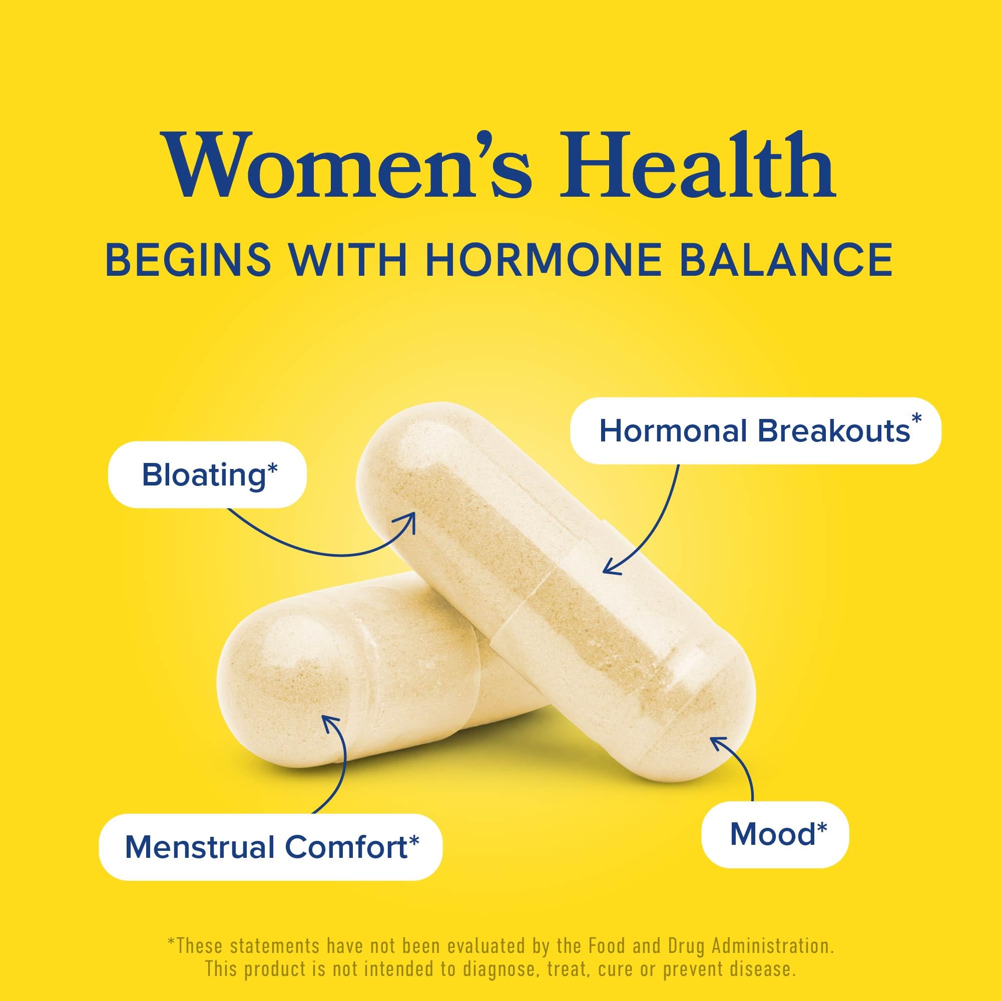DIM Supplement 200 mg | Estrogen Balance for Women & Men | Hormonal Acne, Hormone Balance, Menopause & Antioxidant Support | Clean Label Project Certified