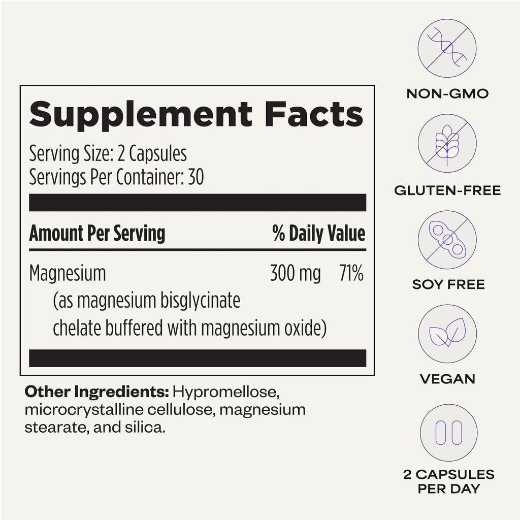 Suppgrade Labs Magnesium 101 by Dave Asprey | Daily Support for Sleep, Metabolism, Relaxation, & Heart Health | 300 mg Chelated Magnesium Bisglycinate | High Absorption Magnesium | 30 Day Supply Suppgrade Labs Au supplements