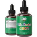 Kids Vitamins from Herbs. Liquid Kids Herbal Multivitamin. No Bitter Taste. Sugar Free 14-in-1 Vegan Supplement Drops for Toddlers, Children, Teens. Mixed in Water They Won't Even Taste It Peak Performance Au supplements