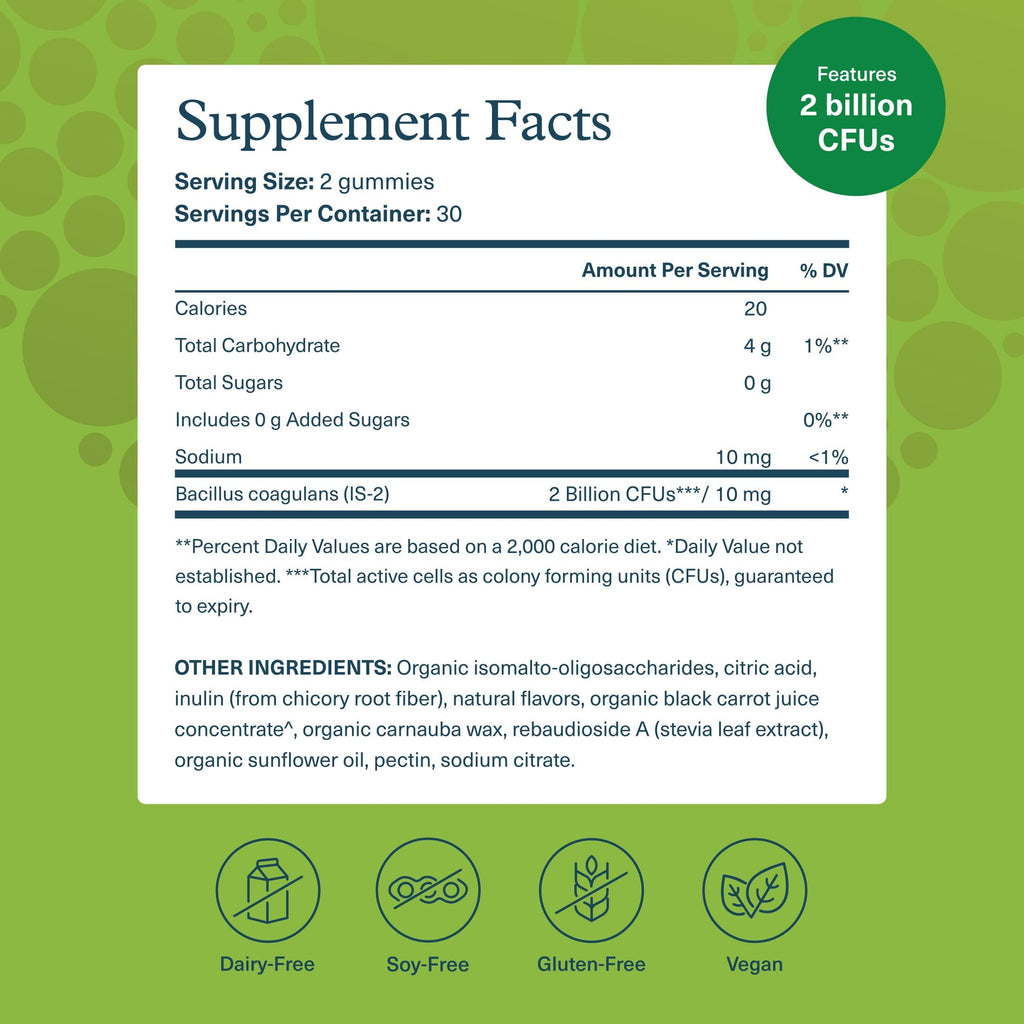 Youtheory Spore Probiotic Zero Sugar Gummy 90ct