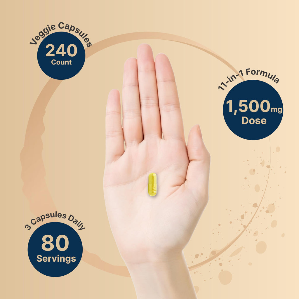 NatureBell NAD+ Complex 1,500mg Per Serving, 240 Veggie Capsules | NMN Supplement Alternative | NAD Plus Resveratrol, Hyaluronic Acid, Quercetin, Fisetin, Collagen, & More – Non-GMO NatureBell Au supplements