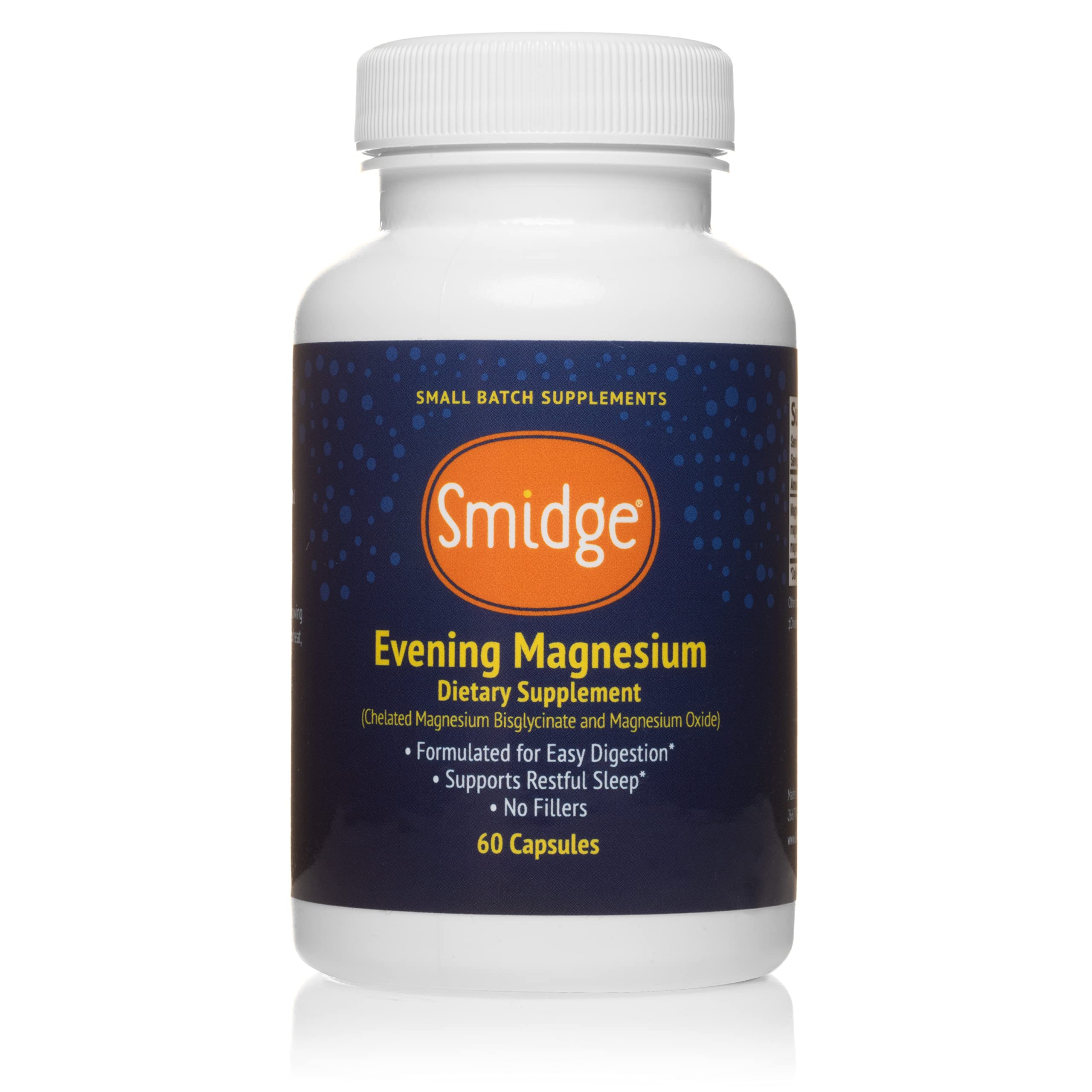 Smidge® Evening Magnesium Capsules, 60 ct. Pure, Non-GMO Magnesium Supplement to Support Rest & Relaxation. Smidge Au supplements