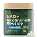 NAD Supplement 120 Capsules, Liposomal Nicotinamide Riboside, Resveratrol, Quercetin, NAD Nicotinamide Riboside Resveratrol 910mg for Women & Men, NAD Supplement for Anti Aging and Cell Regeneration RHBESTOK Au supplements