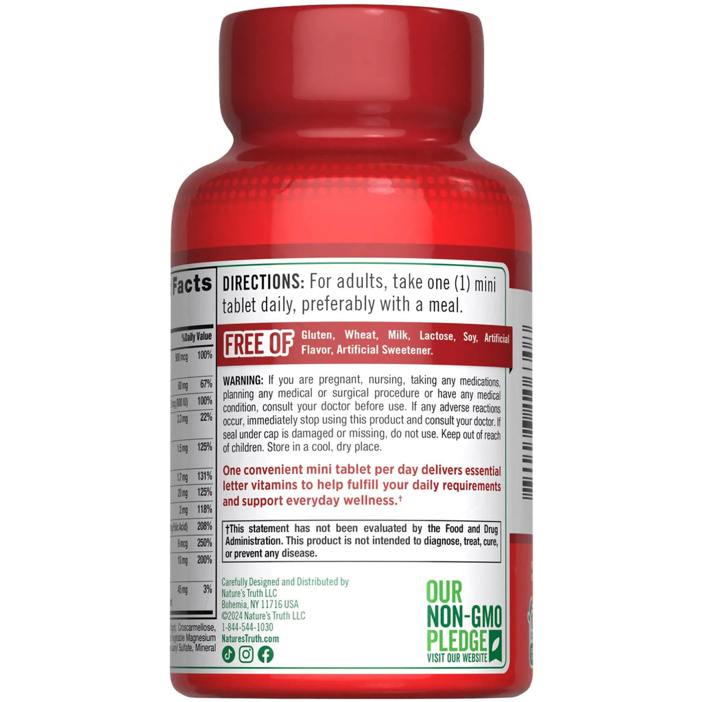 Nature's Truth One Daily Multivitamin for Men and Women | 365 Mini Tablets | Non-GMO & Gluten Free Supplement Nature's Truth Au supplements