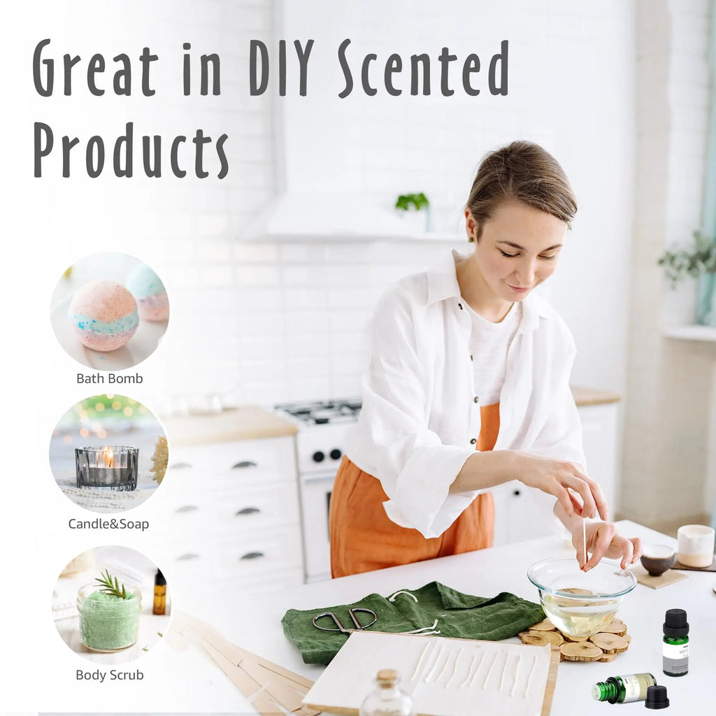 Fragrance Oils, MitFlor Hotel Collection Diffuser Oil for Home, Soap & Candle Making Scents MitFlor Au supplements