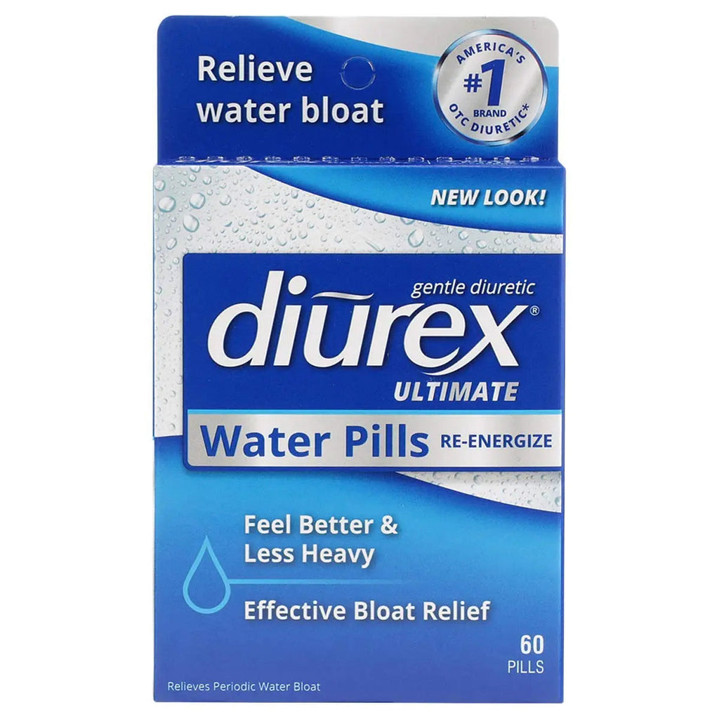 Diurex Ultimate Re-Energizing Water Pills - Maximum Strength Diuretic - Relieve Water Bloat Diurex Au supplements