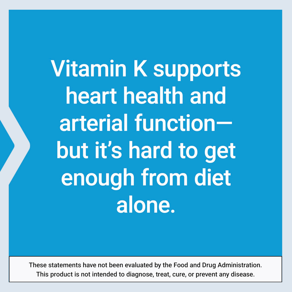 Life Extension Super K, Vitamin K Supplement, 2000 Mcg Vitamin K and 1180 Mcg Vitamin K2, Heart Health, Once-Daily, 90 Softgels