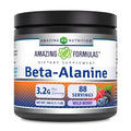 Amazing Formulas Beta Alanine 500 Grams (1.1 Lb) Powder Supplement | Wild Berry Flavor Amazing Nutrition Au supplements