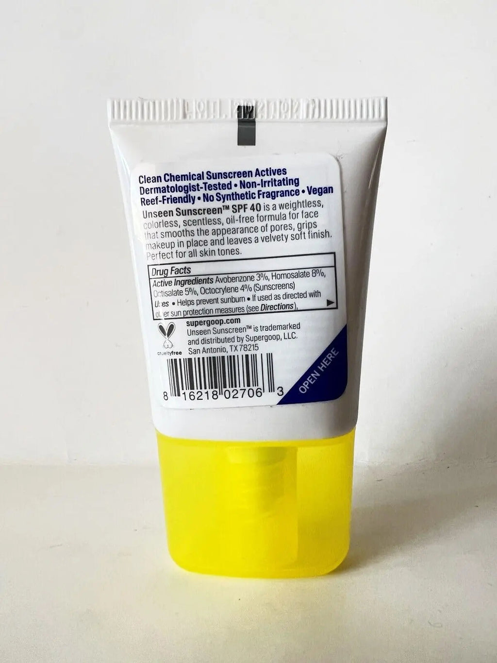 Supergoop! Unseen Sunscreen - SPF 40-0.5 fl oz - Invisible, Broad Spectrum Supergoop! Au supplements