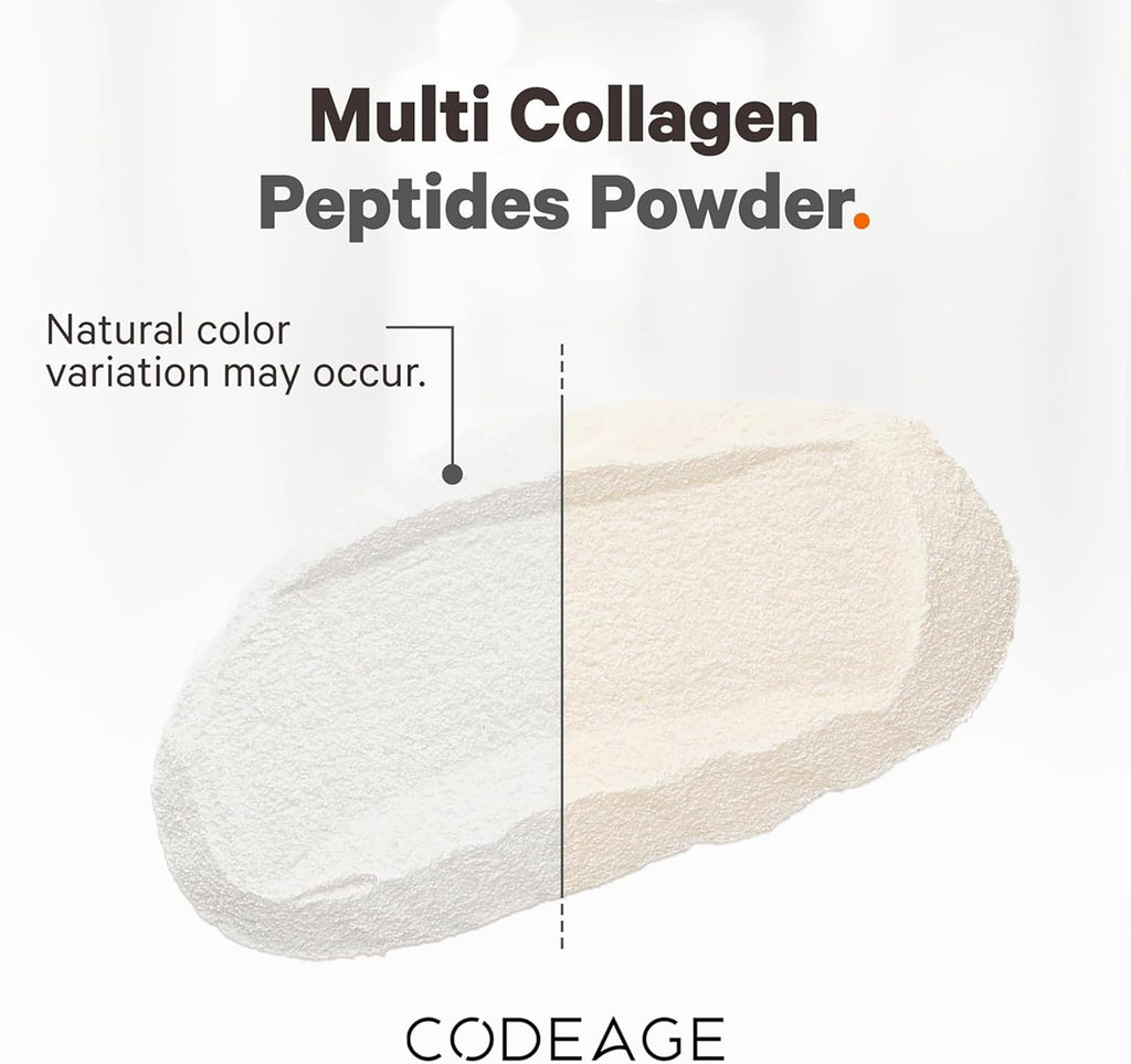 Codeage Multi Collagen Protein Powder Peptides, Hydrolyzed Collagen for Women & Men, Collagen Supplements, Grass Fed Bone Broth, 2-Month Supply, Unflavored, Type 1, 2, 3, 5 & 10, Non-GMO - 20 OZ Codeage Au supplements