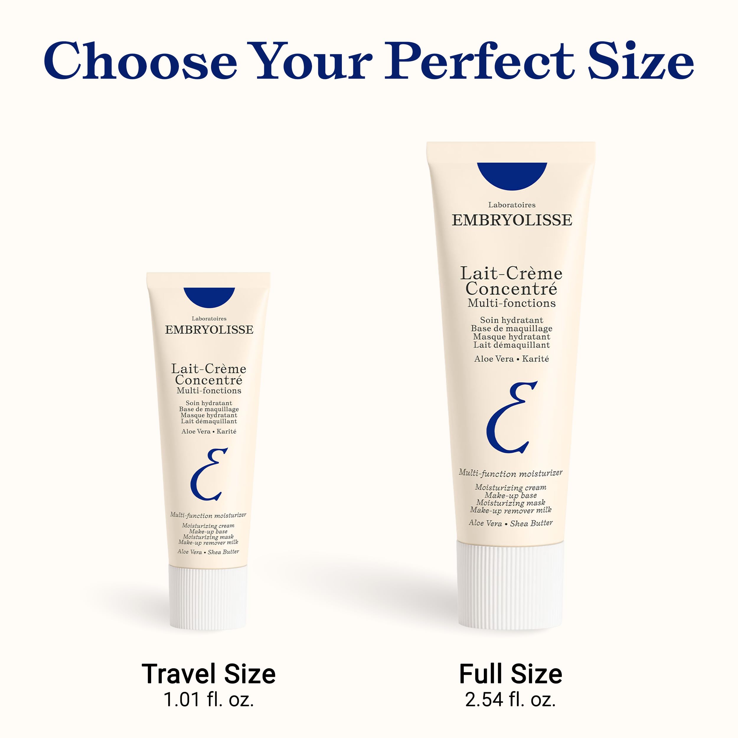 Embryolisse Lait-Crème Concentré Face Moisturizer and Makeup Primer, French Face Cream With Shea Butter & Aloe Vera, 1.01 Fl Oz Embryolisse Au supplements