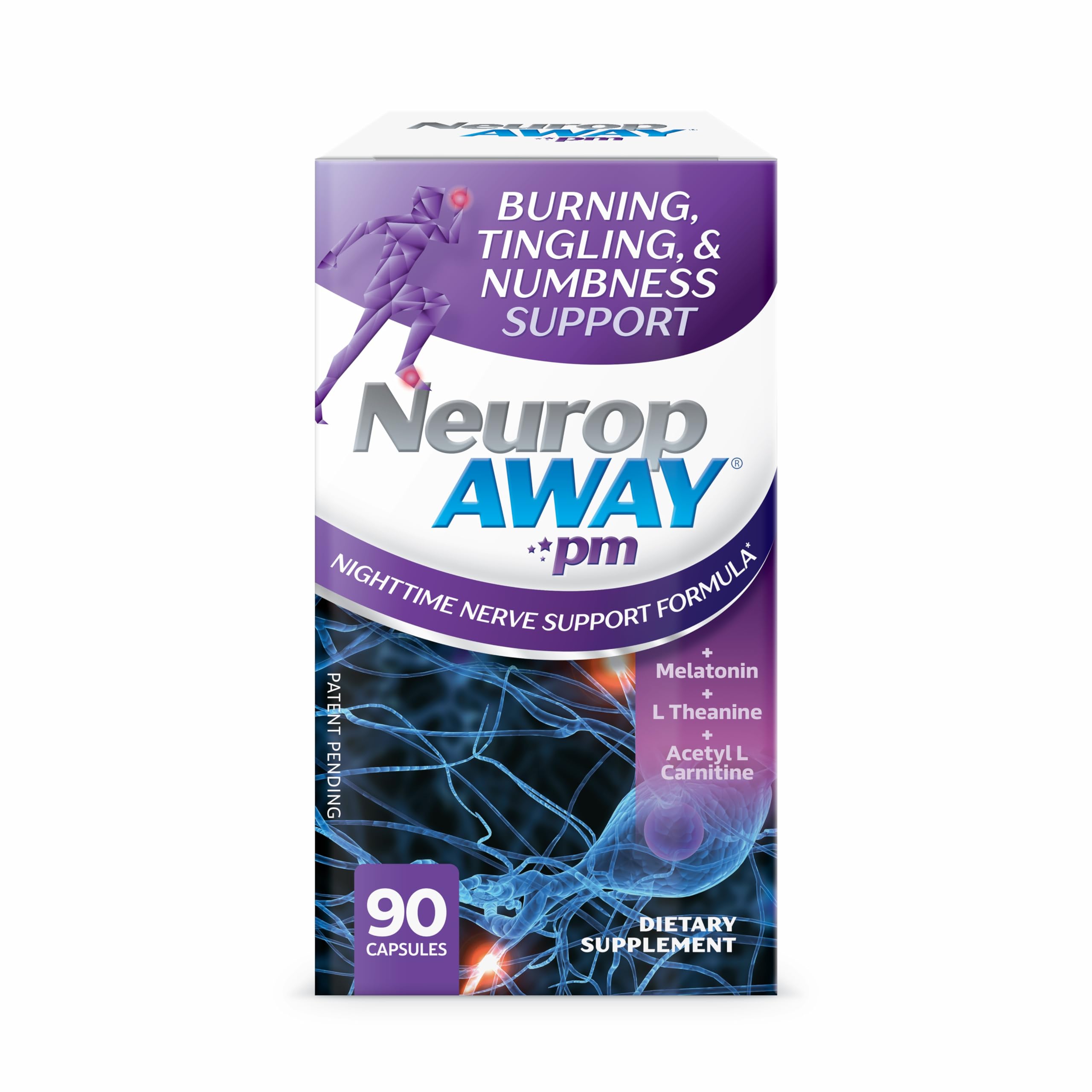 NeuropAWAY Nerve Support PM | 90 Capsules NeuropAWAY Au supplements