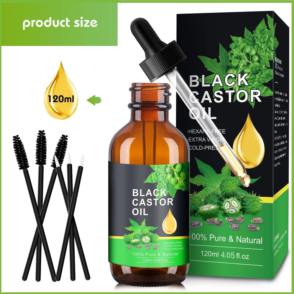 PAVAROP Jamaican Black Castor Oil, Organic Black Castor Oil Cold Pressed in Glass Bottle PAVAROP Au supplements