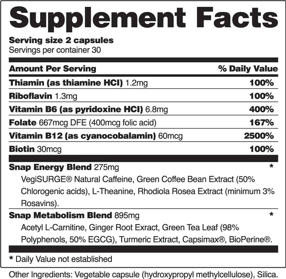 Snap Supplements Nitric Oxide Gummies and Energy Capsules Snap Supplements Au supplements