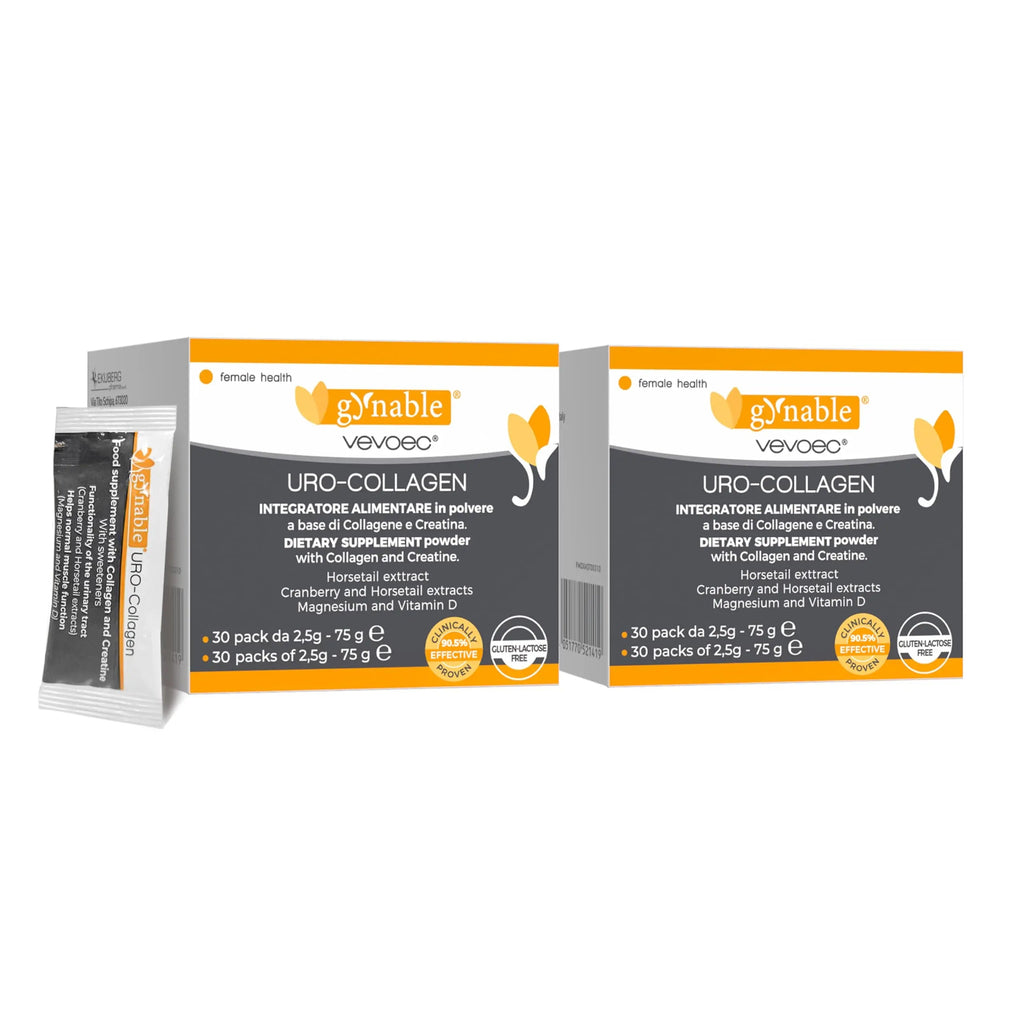 Gynable Bladder Control Supplements for Urinary Leakage: Due to Laughing Sneezing Exercise - Occasional Urgency Urinary Frequency Defense Comprehensive Bladder Support for Women, Powder, 2 Boxes Gynable Au supplements