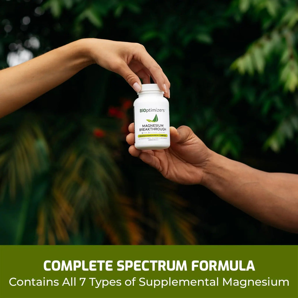 Magnesium Breakthrough Supplement 4.0 - Has 7 Forms of Magnesium: Glycinate, Malate BiOptimizers Au supplements