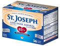 St. Joseph Aspirin Pain Reliever (NSAID) 81mg, Enteric Safety Coated, Adult Low Dose Regimen, 36 ct St. Joseph Au supplements
