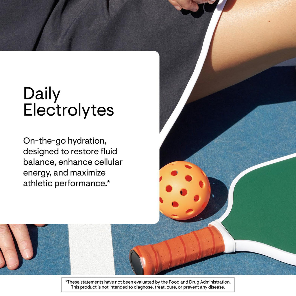 THORNE - Daily Electrolytes - Zero Sugar & Low-Calorie Electrolyte Powder Drink Mix - Flavors Derived from Natural Sources - NSF Certified for Sport - Mango Limeade - 30 Stick Packs THORNE Au supplements