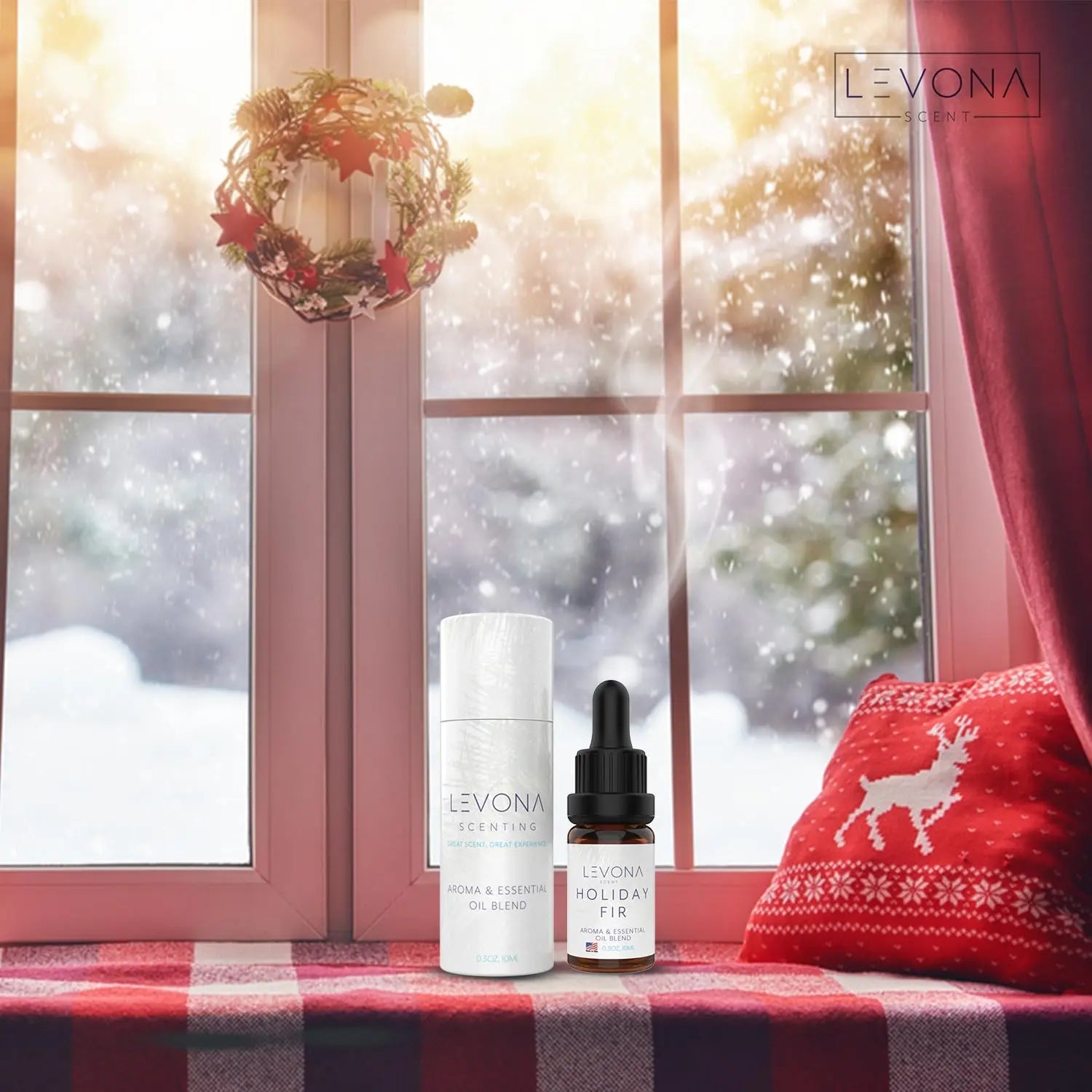Levona Scent Christmas Essential Oils for Diffuser: Holiday Fir Essential Oil for Diffusers for Home LEVONA SCENT Au supplements
