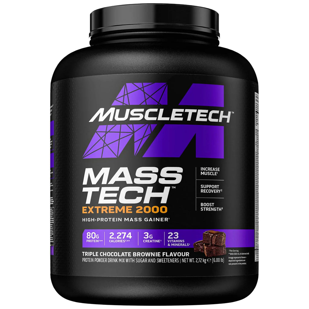 MuscleTech MassTech Extreme Protein Powder, Weight & Muscle Mass Gainer, Whey Mass Protein Powder Muscletech Au supplements