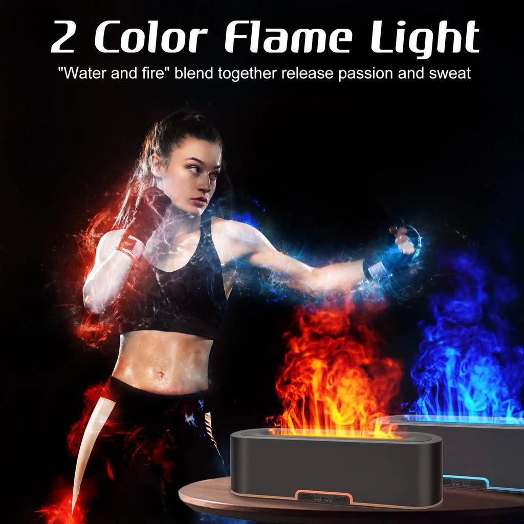 Jpord Flame Fire Essential Oil Diffuser,200ml Aromatherapy Diffuser,Fire Cool Mist Scent Diffuser Jpord Au supplements