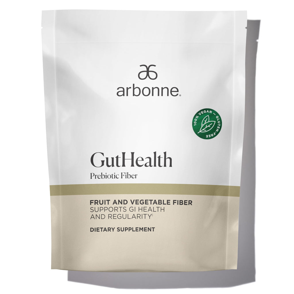 GutHealth Prebiotic Fiber – 12g Soluble Fiber including Inulin for gastrointestinal health, Regularity, Satiety, and Daily Gut Wellness; Easy to Mix Into Drinks or Food