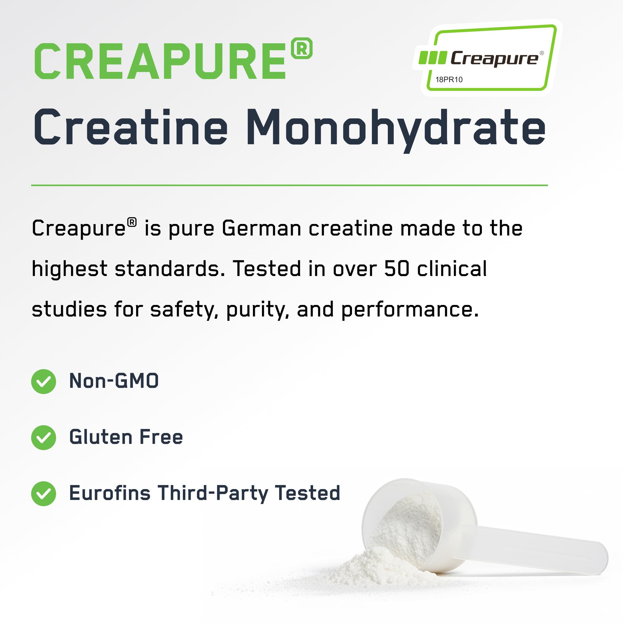 SteelFit Creapure Creatine Monohydrate Powder, Unflavored - German Micronized Creatine Powder for Men & Women - Gym Workout Nutritional Supplements for Muscle Gain