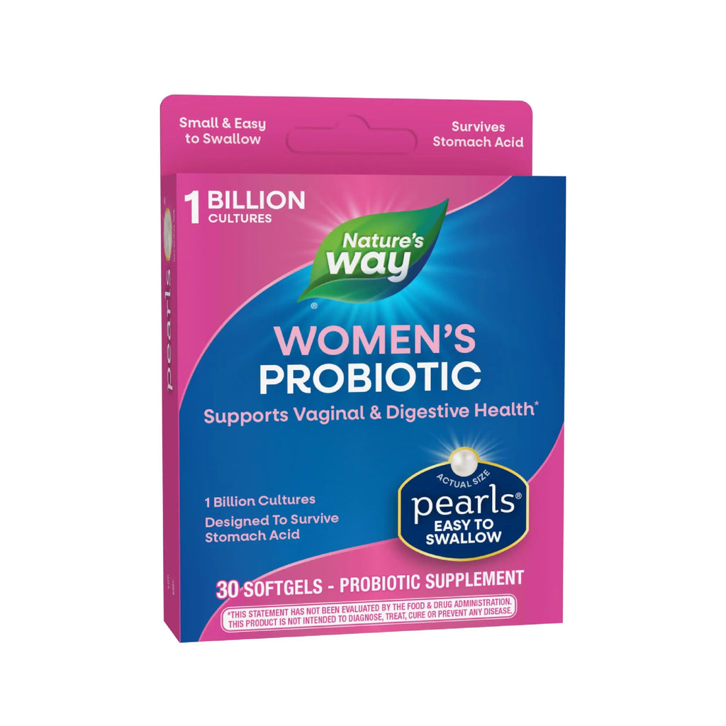 Nature's Way Women's Probiotic Pearls, Supports Vaginal and Digestive Health*, 1 Billion Live Cultures Nature's Way Au supplements