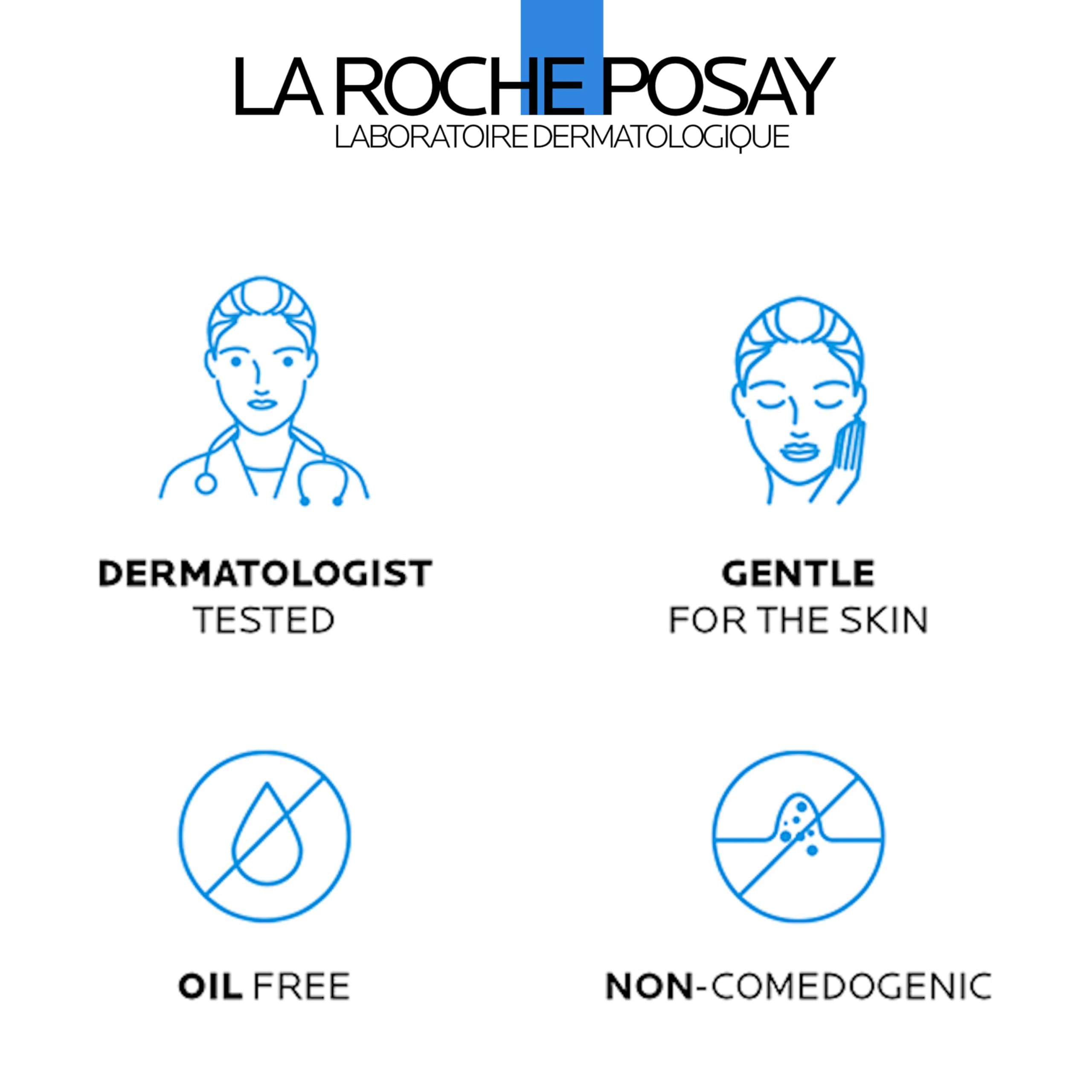 La Roche-Posay Pure Vitamin C Serum For Face With Hyaluronic Acid & Salicylic Acid, Hydrating & Brightening Serum